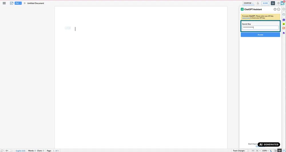 How ChatGPT Integrates with Zoho