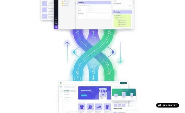 Echtzeit-Synchronisation zwischen Pimcore und commercetools