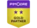 Pimcore gold partner badge with two stars
