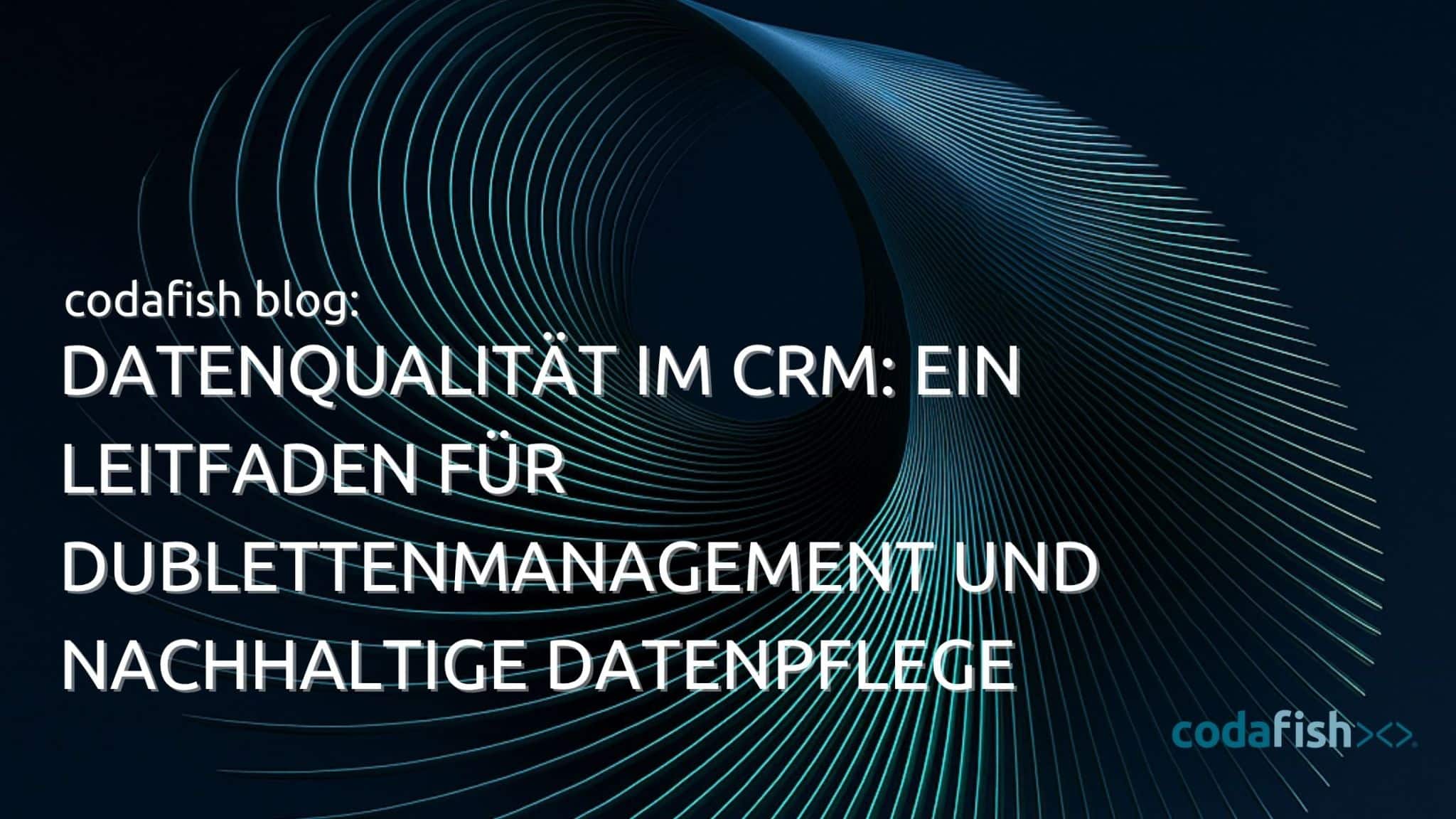CRM Data Quality Duplicate Management Data Maintenance 1